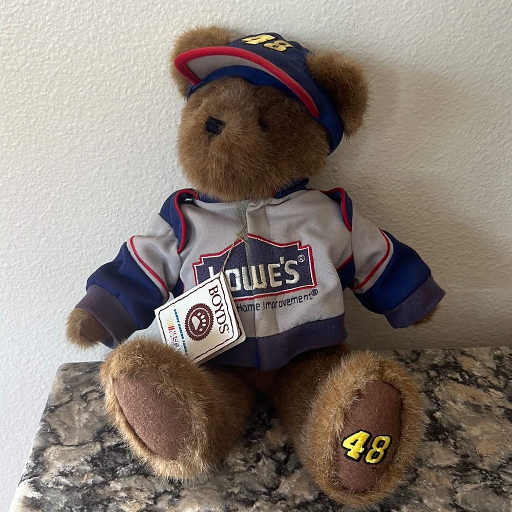 Lowe’s #48 NASCAR The Boyds Collection Bear